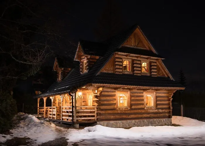 Domek Góralski Bliźniak Szałas Michalików Skibówki by RentiloPL Zakopane